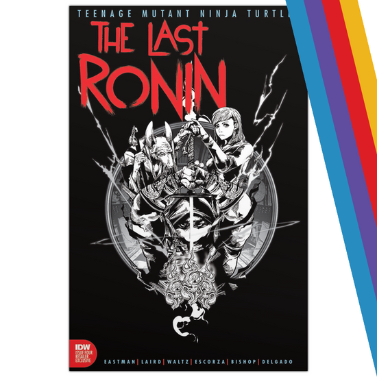 The Last Ronin #4 JBSTYLE Black & White Variant Cover - C&P Exclusive 