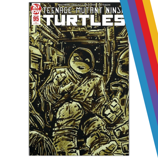 Teenage Mutant Ninja Turtles #95 Team Eastman Second Print Variant Cover - C&P Entertainment Exclusive