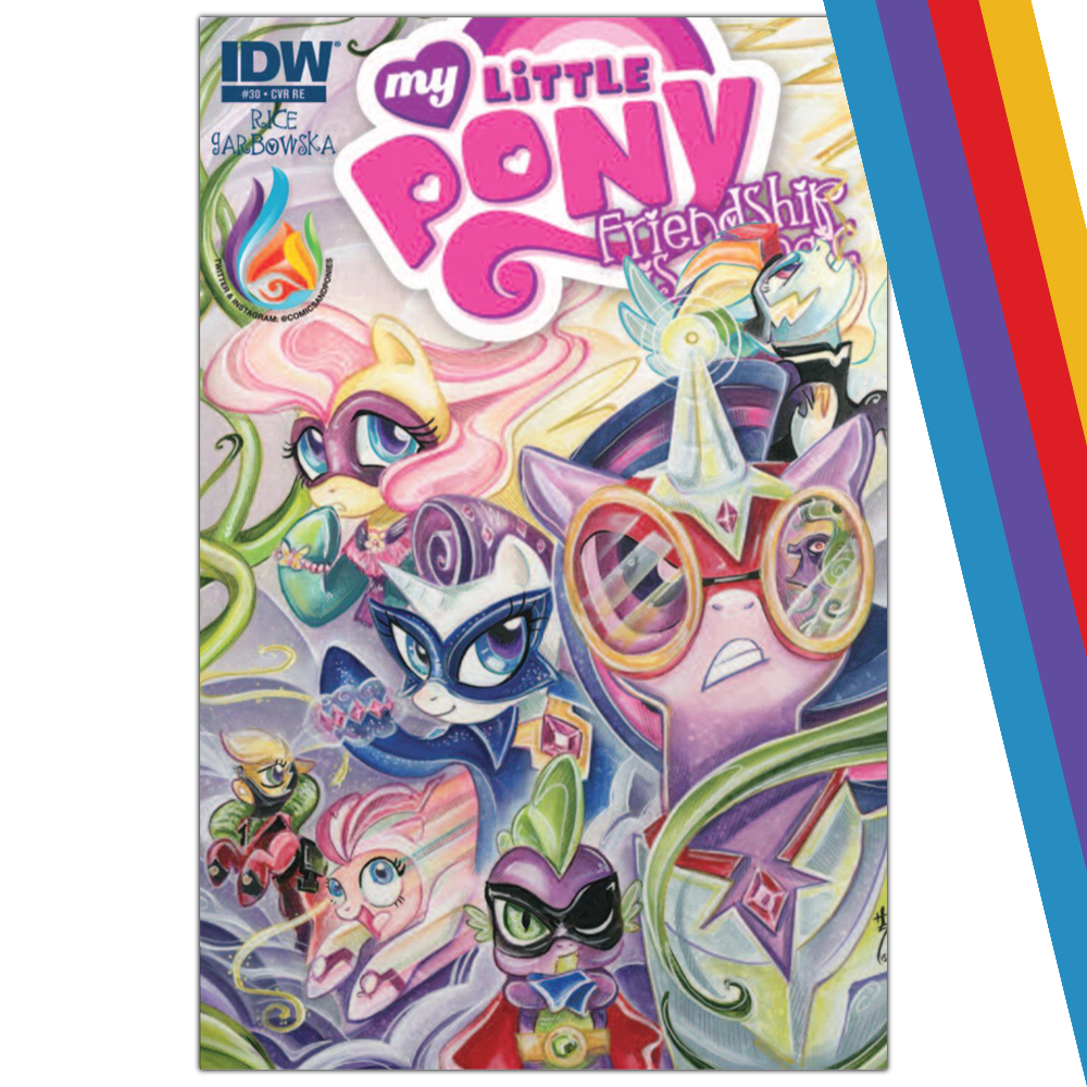 My Little Pony #30 Sara Richard "Power Ponies" Variant - C&P Entertainment Exclusive
